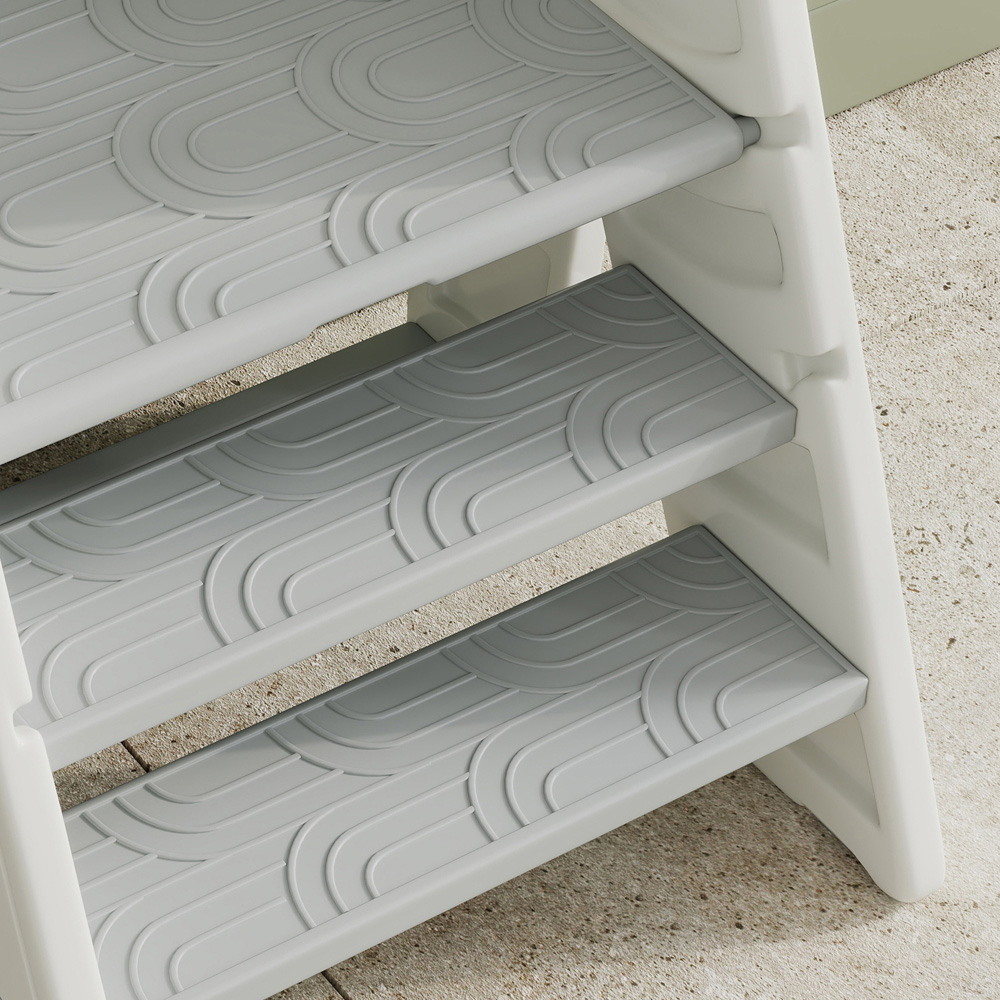 AIYAPLAY Grey Foldable Toddler Tower Image 3