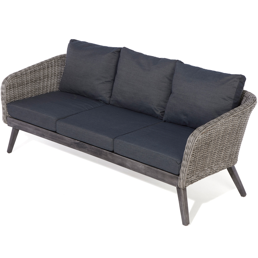 Rowlinson Saigon 5 Seater Coffee Bistro Set Grey Image 5