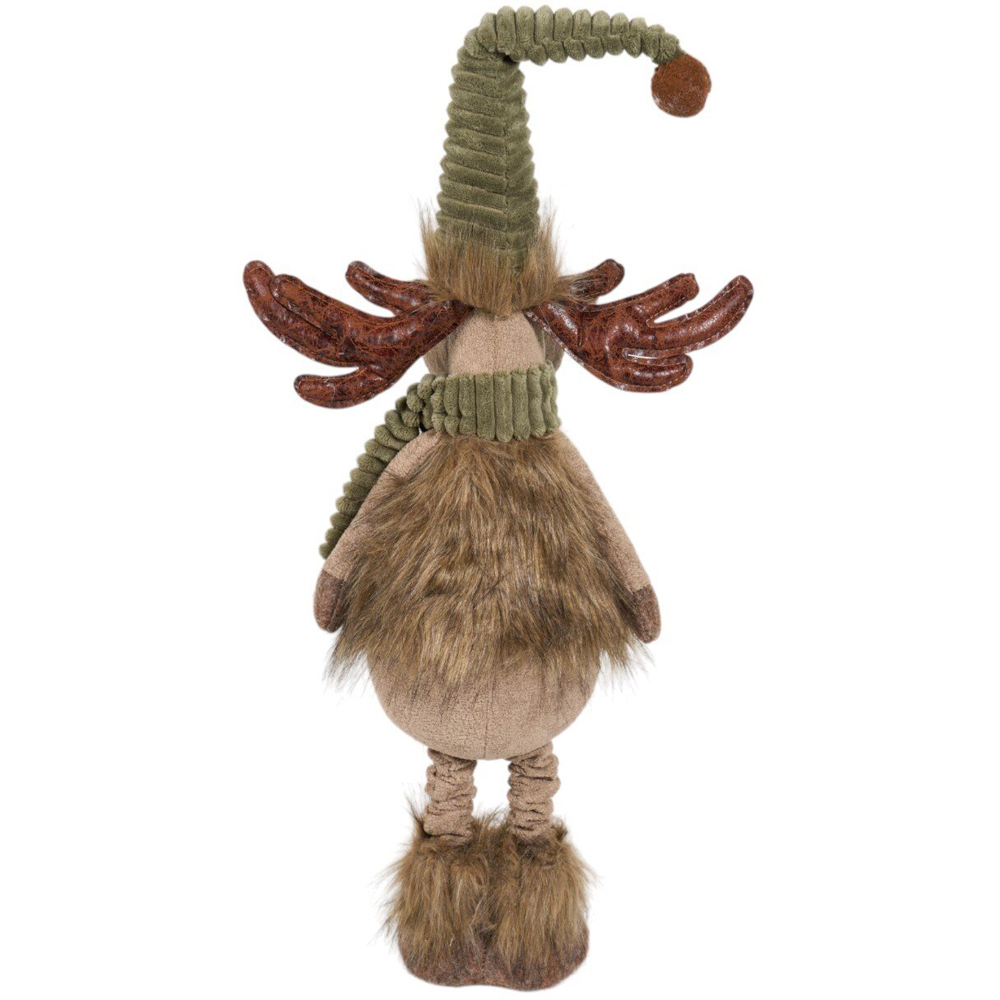 Extendable Woodland Reindeer Standing Decoration Brown Image 3