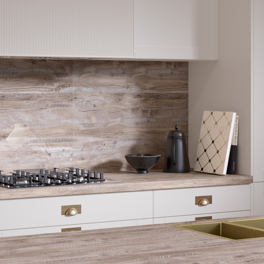 Omega Modern Croxdale Pine Laminate Square Edge Kitchen Worktop 3000 x 620 x 38mm Image 5