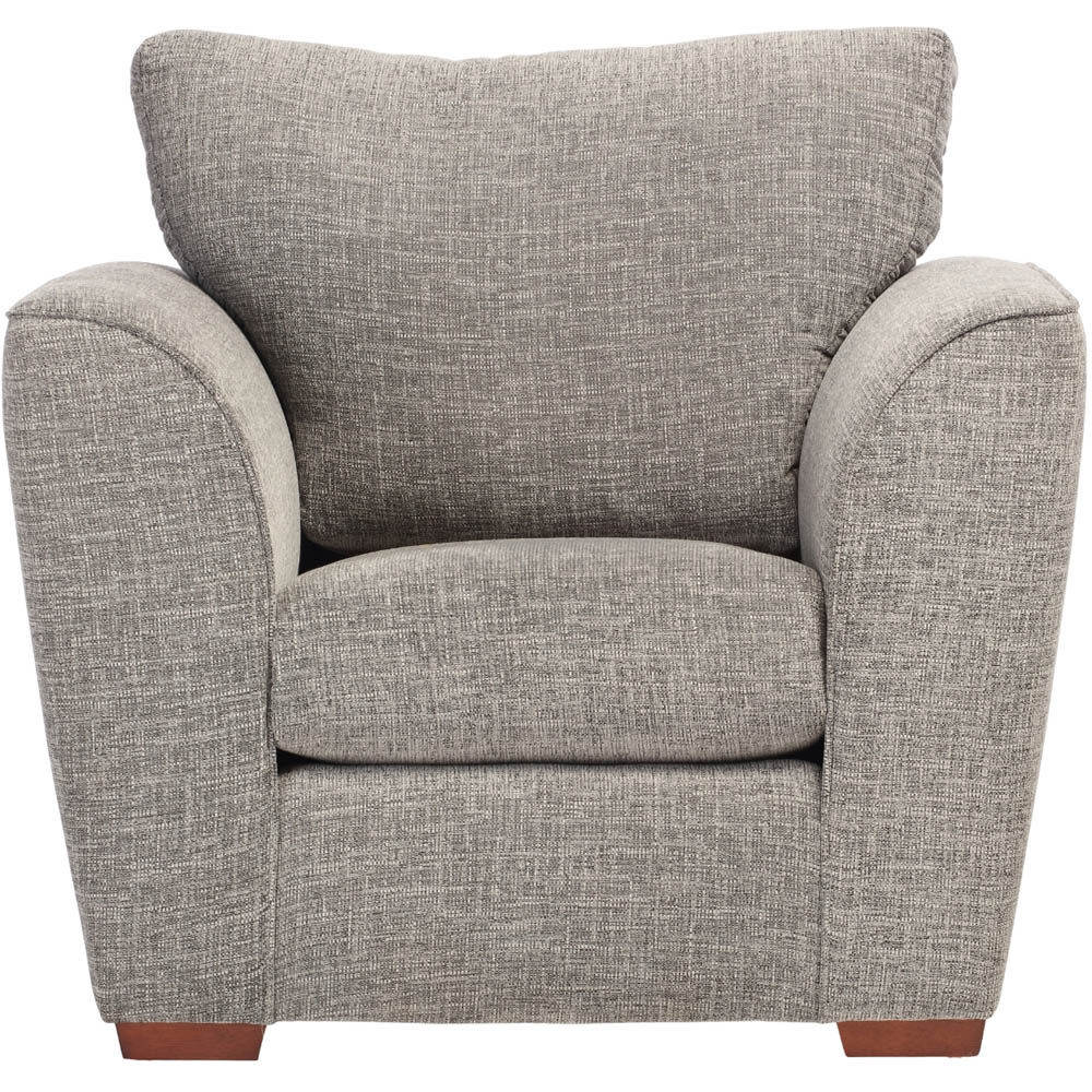 Desser Furniture Richmond Charcoal Linen Chair Image 3