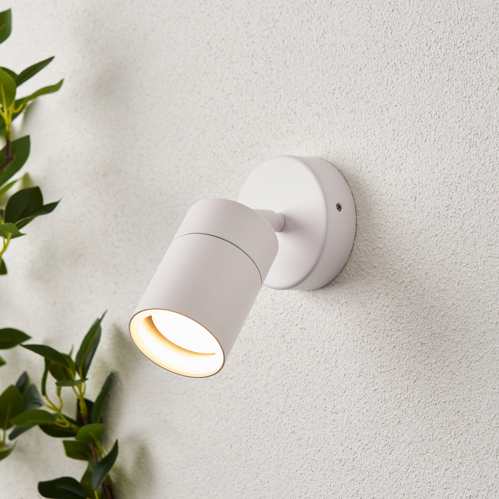 Zink Luna GU10 White Adjustable Spotlight Image 6