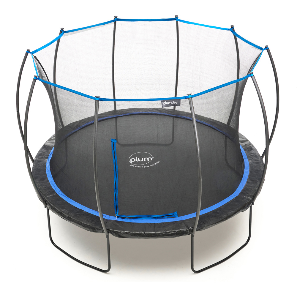 Plum Play 12ft Deluxe Springsafe Trampoline and Enclosure Image 4