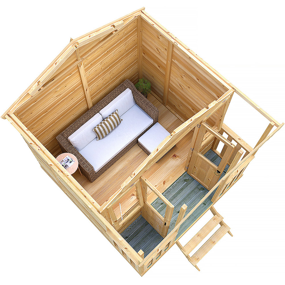 Shire Thornham 7 x 7ft Double Door Summerhouse Image 4