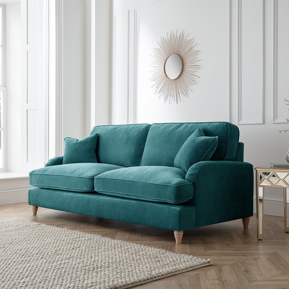 The Vienna 3 Seater Emerald Sofa Image 6