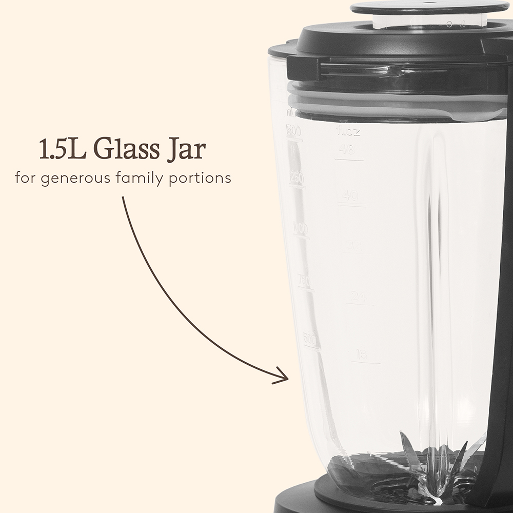 Haden 215338 Black 1.5L Table Blender 1000W Image 4