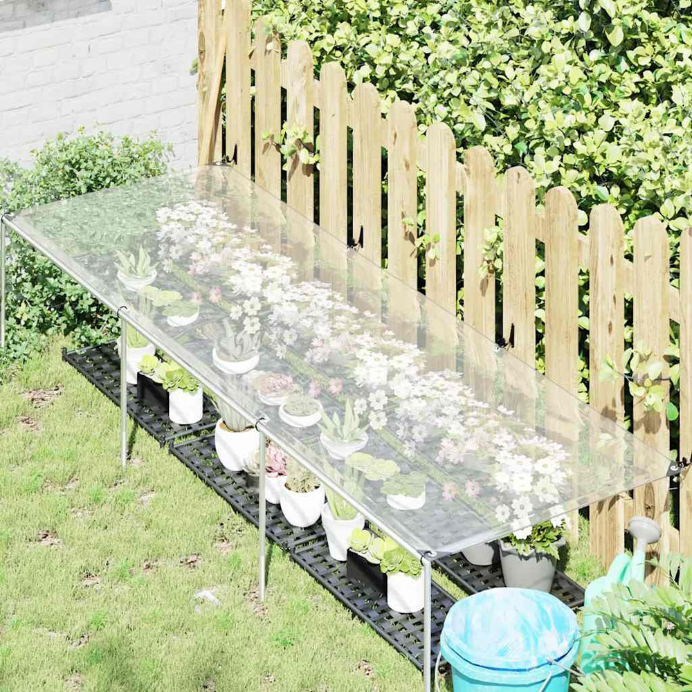 Walplus Clear Tarpaulin with Eyelets 1 x 3m Image 8
