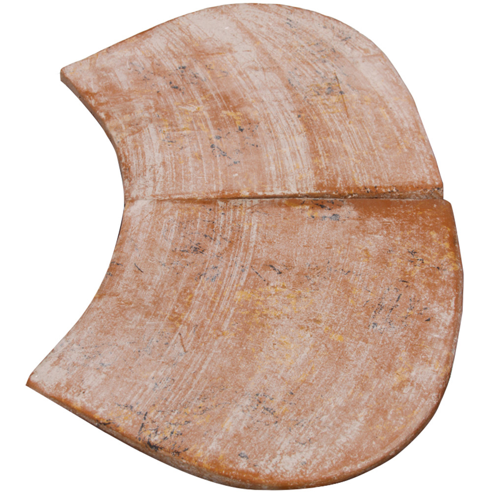 Gardeco Orange Mexican Clay Cradle Tiles Set Image 1