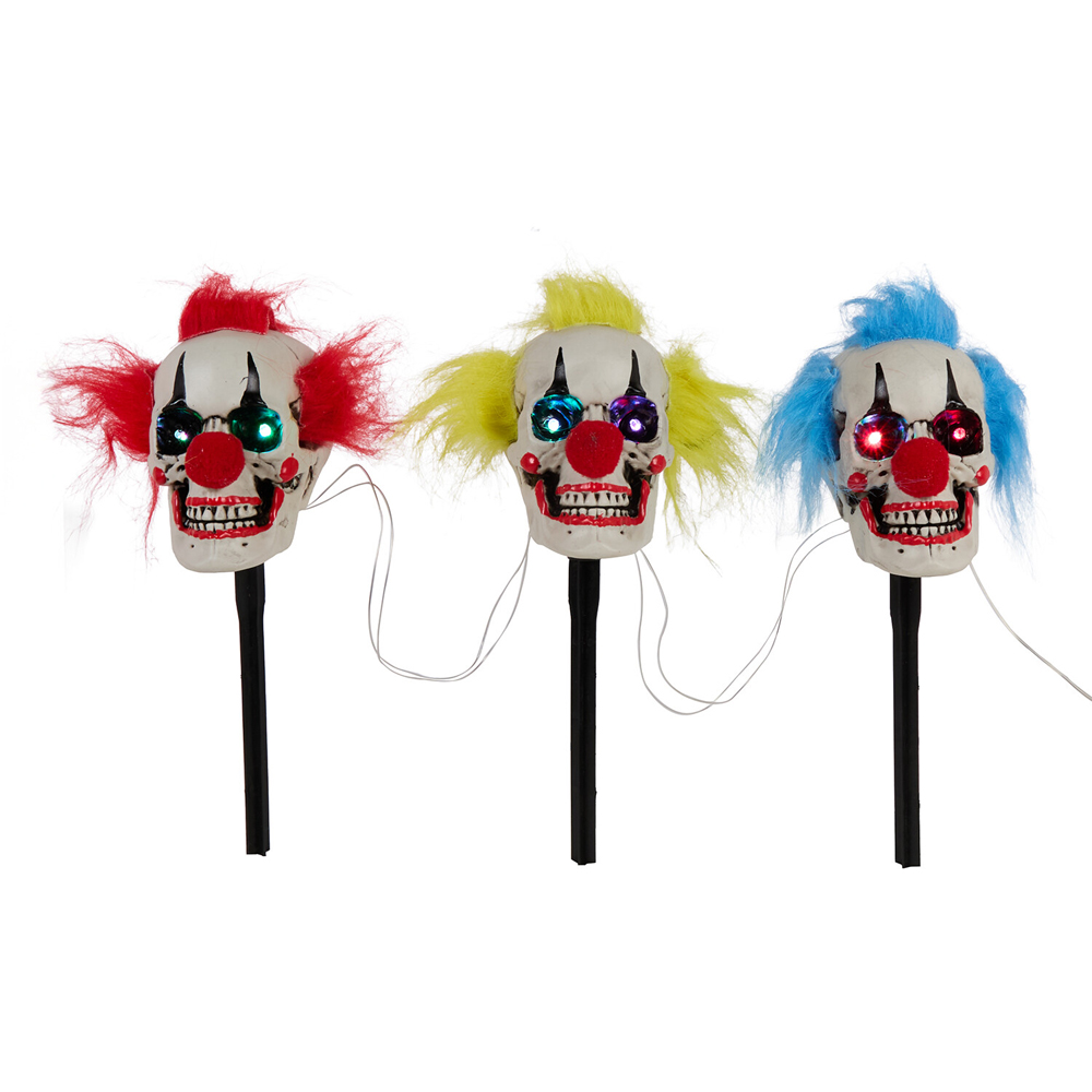 Clown Head Stake Light Image 3