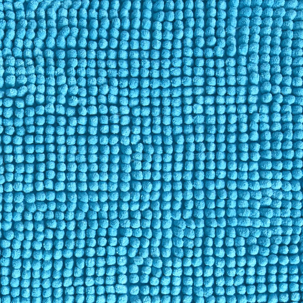 Wilko Supersoft Microfibre Aqua Blue Bath Mat Image 3