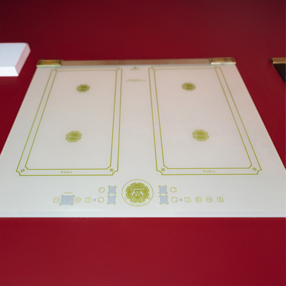 Kaiser Art Deco Ivory Glass Free Zone Touch Control Induction Hob 59cm Image 5