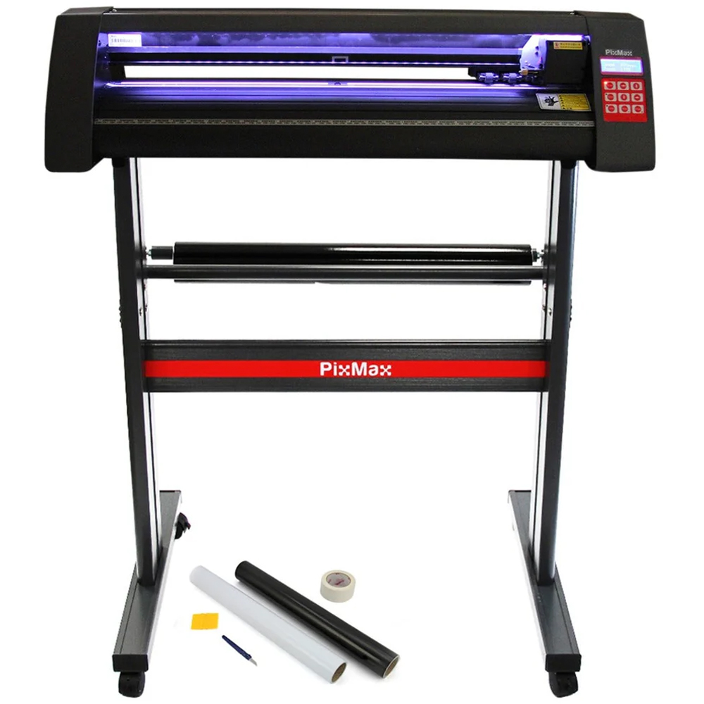 MonsterShop LED Vinyl Cutter with Signcut Pro and Weeding Kit Bundle 720mm Image 1