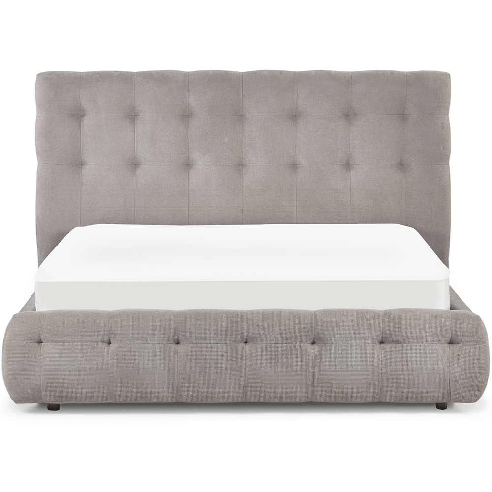 Julian Bowen Odette King Size Light Taupe Bed Frame Image 3