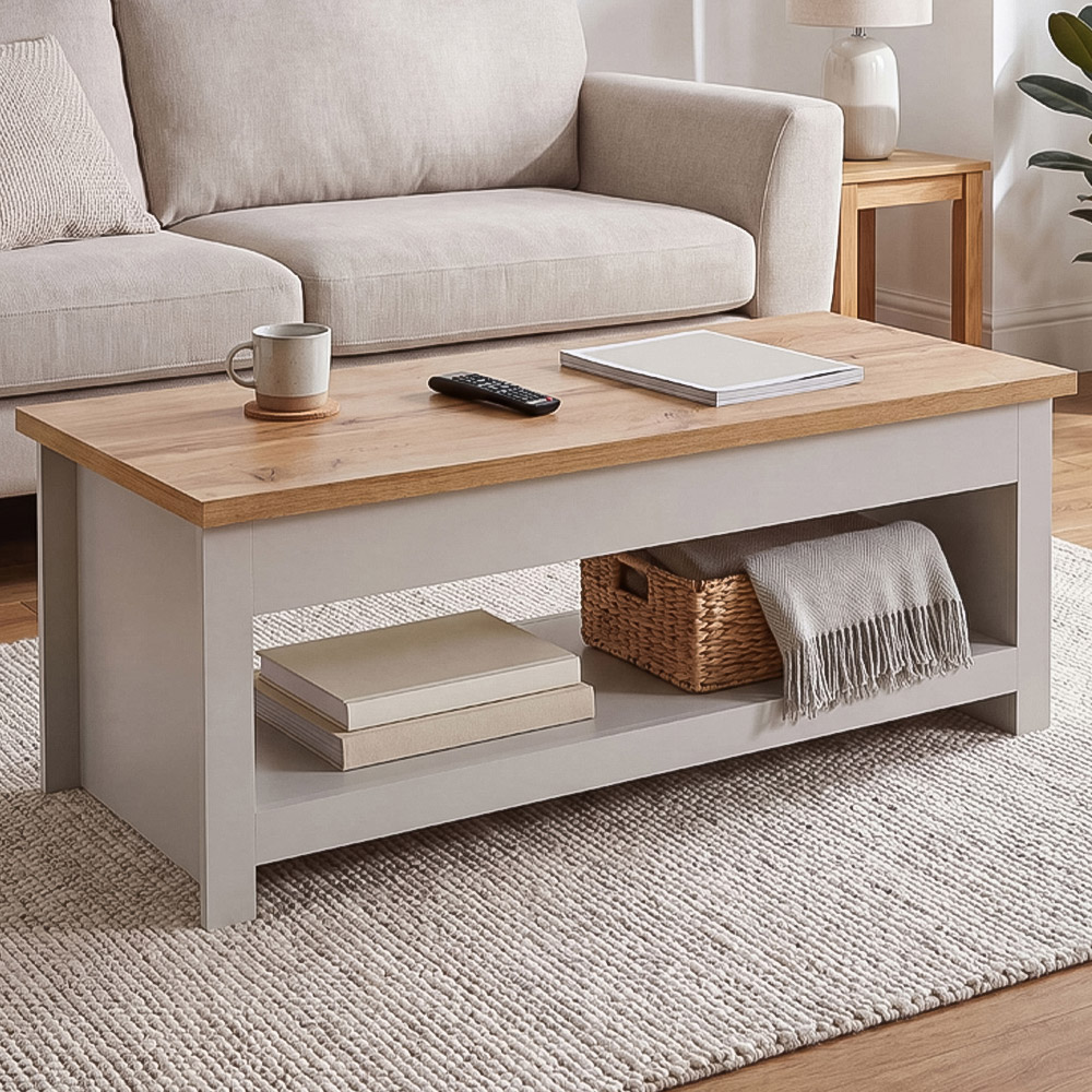 VIDA DESIGNS Arlington Grey Coffee Table Image 1