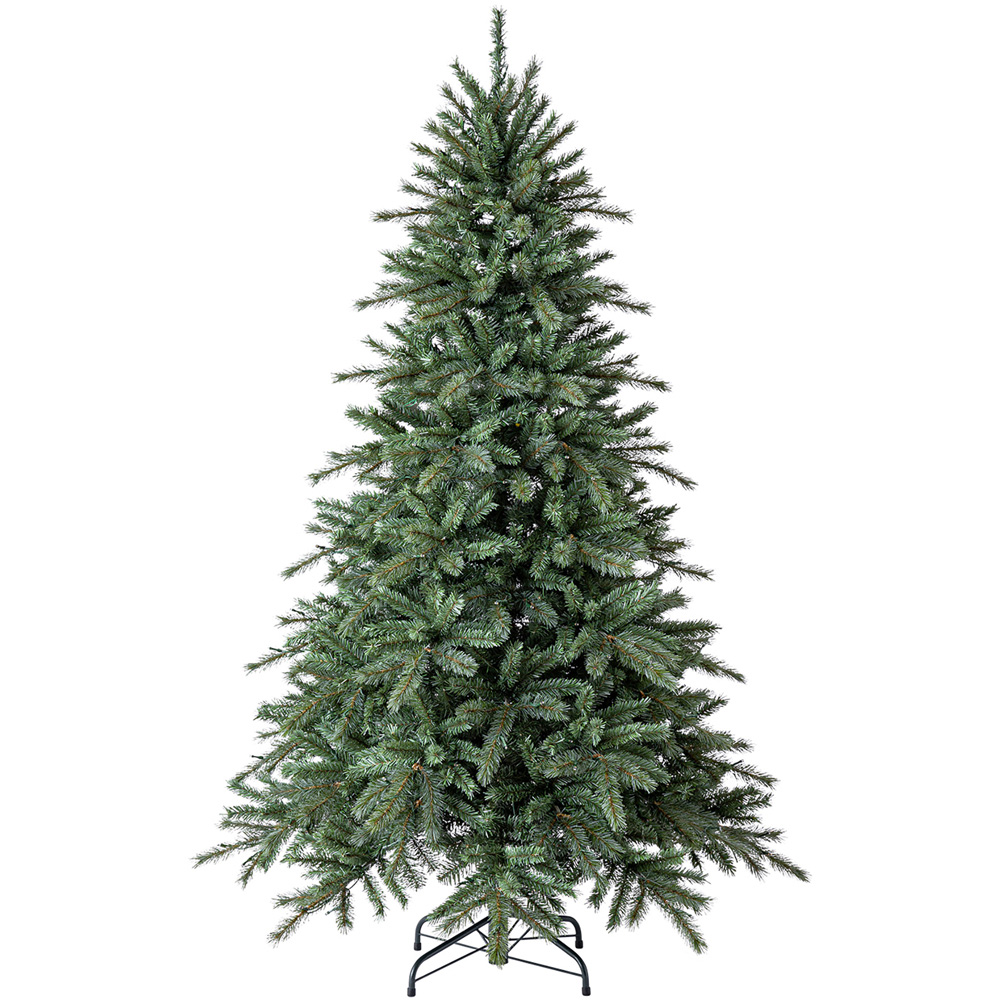 Evergreen Classics Indiana Spruce Pre-Lit Artificial Christmas Tree 6ft Image 1