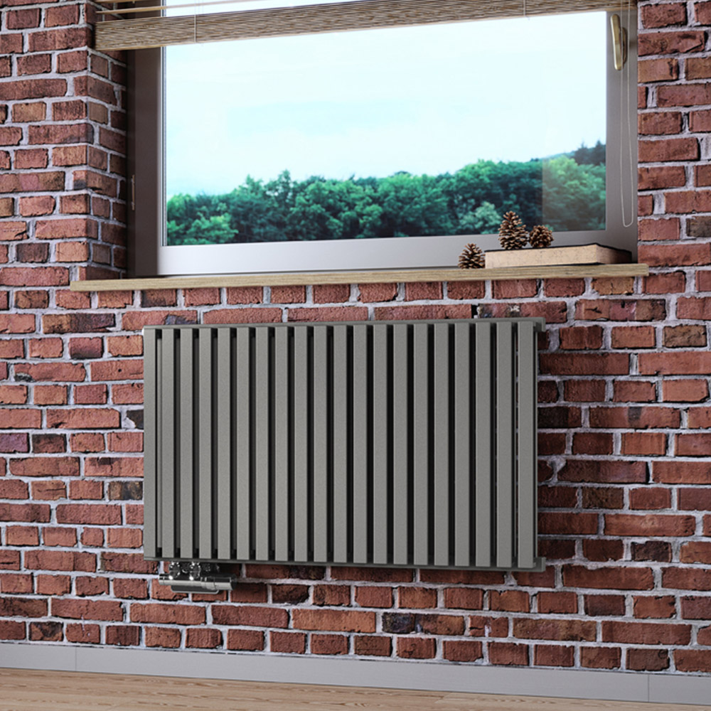 Terma Nemo 3028 BTU Metallic Stone Radiator 530 x 915mm Image 6