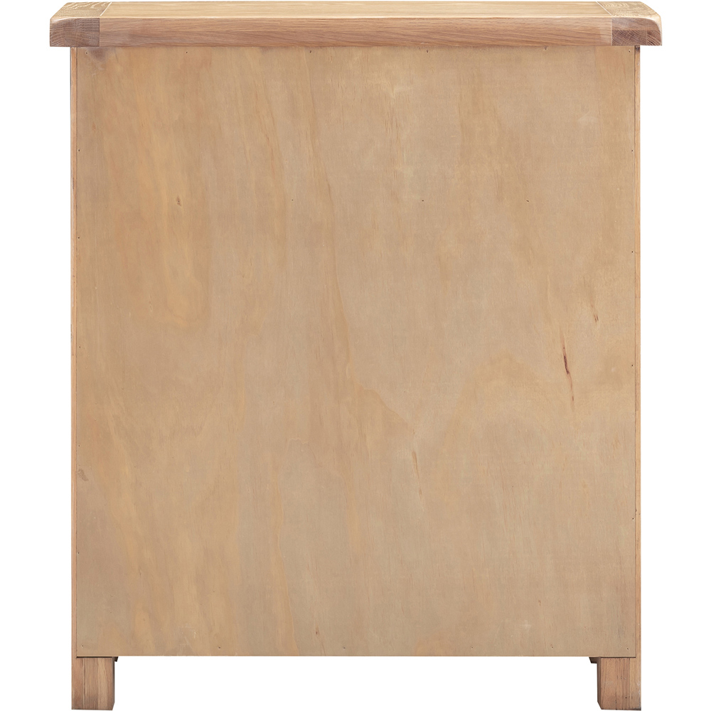 Seconique Windsor 5 Drawer Natural Oak Storage Chest Image 6