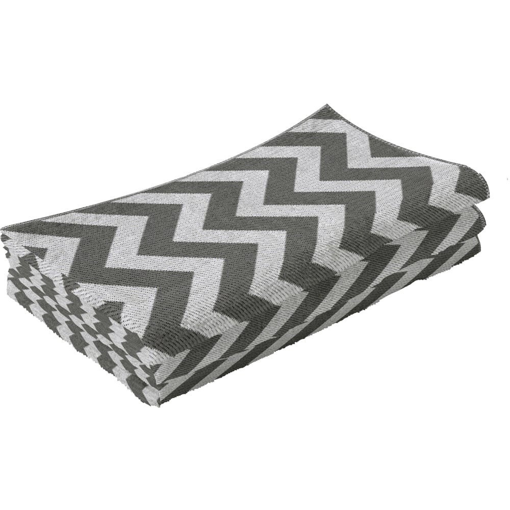 Outsunny Grey and White Patio Floor Mat Outdoor Rug 120 x 180cm Image 3