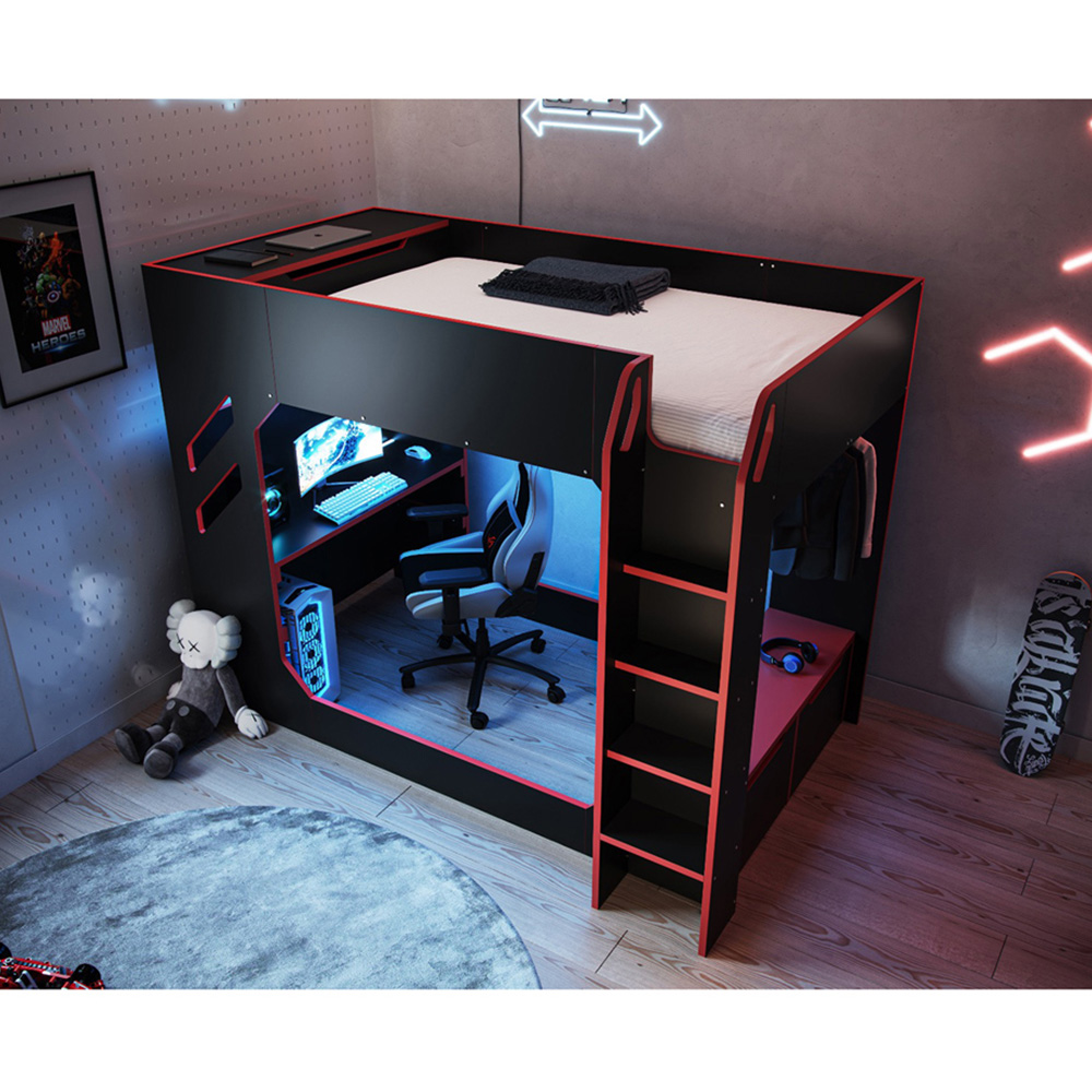 Flair Recoil Shuttle Small Double Black High Sleeper Image 7