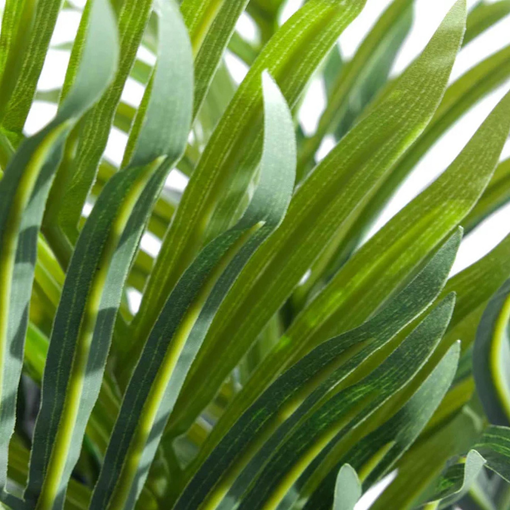 Leaf Mini Palm Artificial Tree in Pot 50cm Image 3