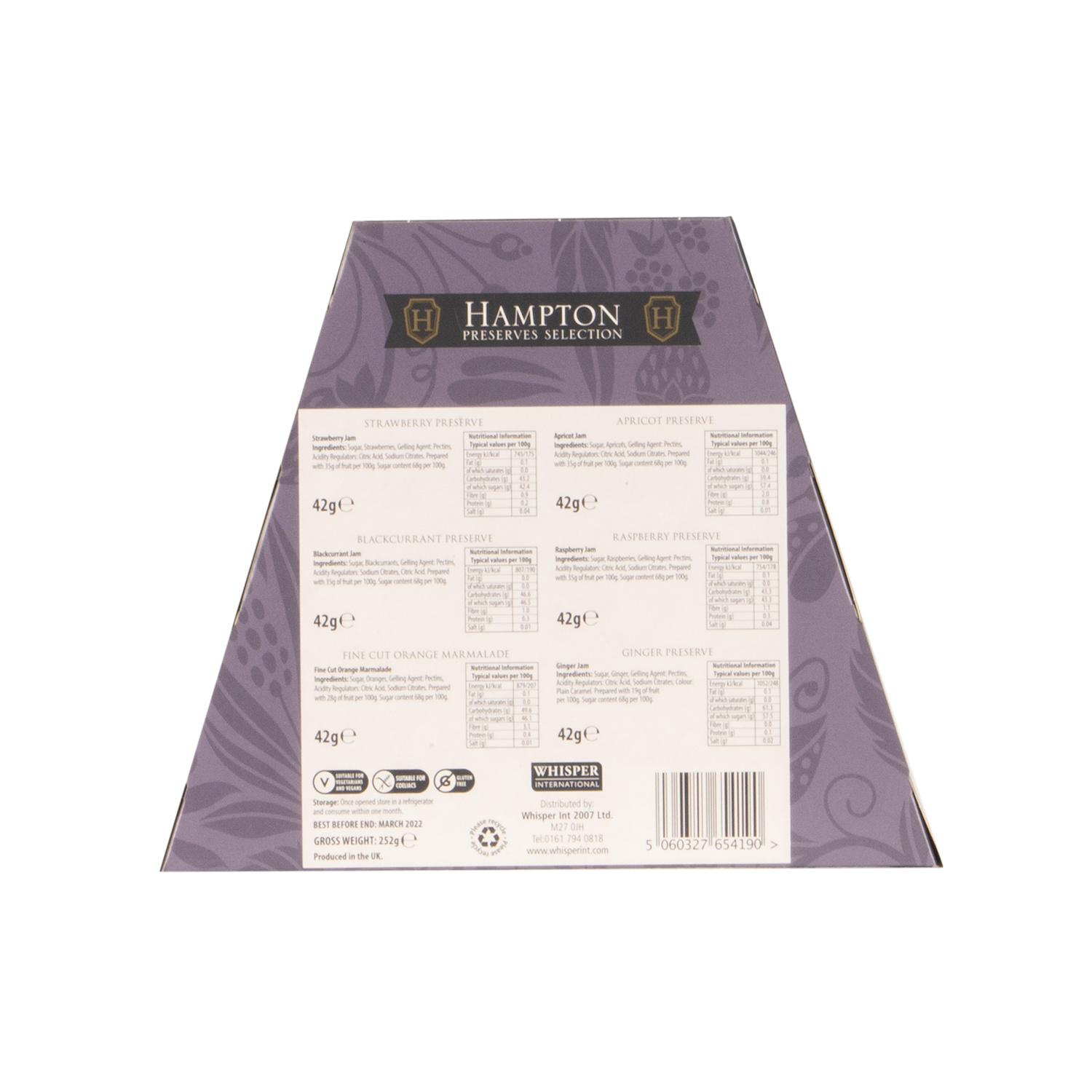 Pack of 6 Hampton Preserves Image 2