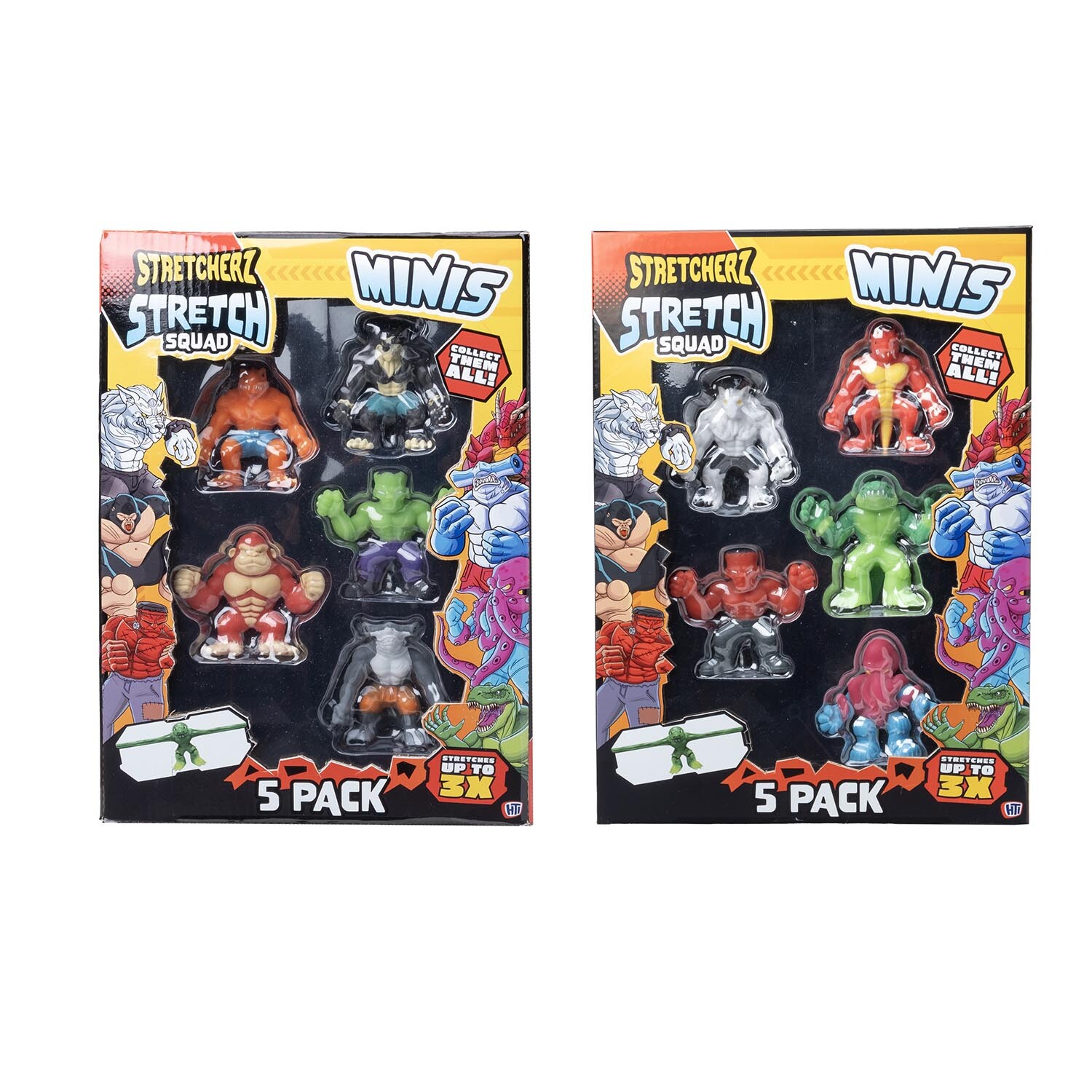 5 Pack Stretch Squad Minis - Yellow Image 3