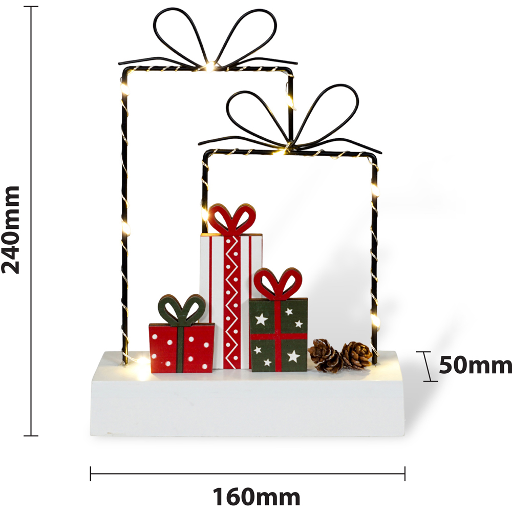 Xmas Haus Wired LED Present Festive Display Image 7