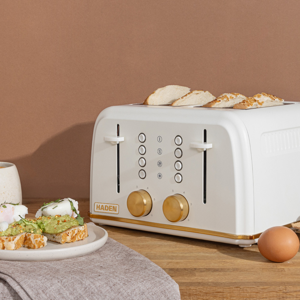 Haden Banbury 214737 Sour Cream 4 Slice Toaster Image 2