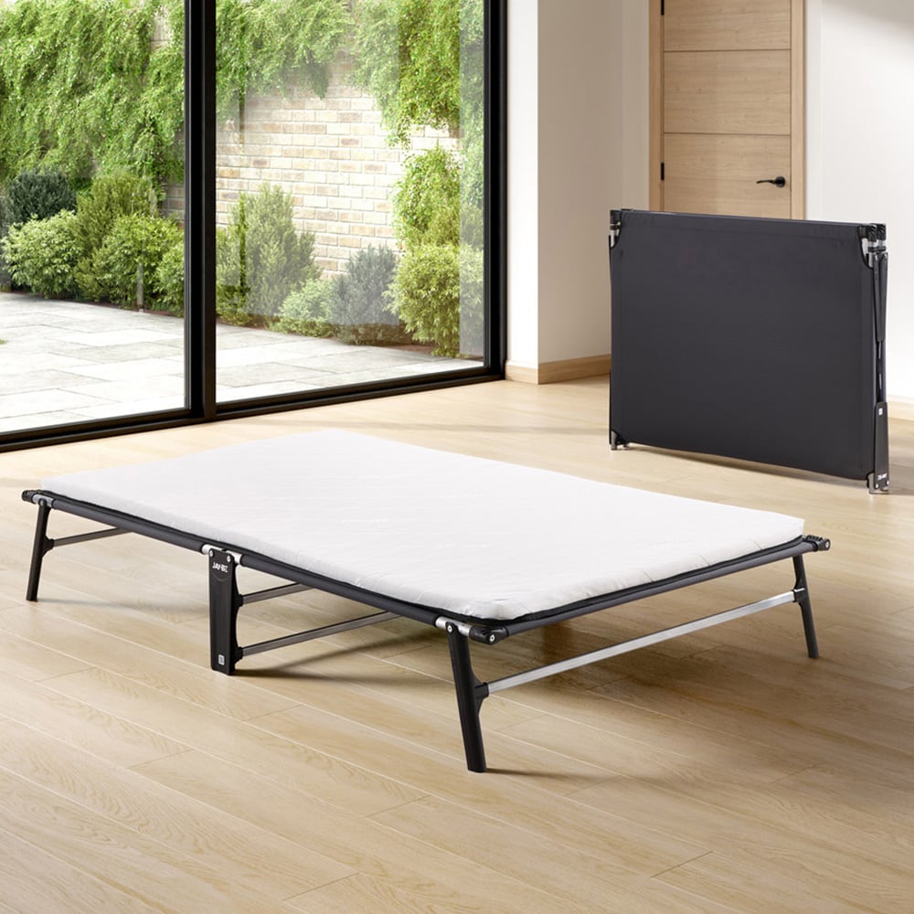 Jay-Be CE120 Small Double Compact Folding Bed with e-Fibre Mattress Image 1