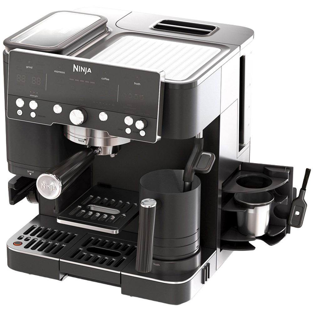 Ninja ES601UKBK Luxe Café Premier Series Black Home Espresso Machine Image 3
