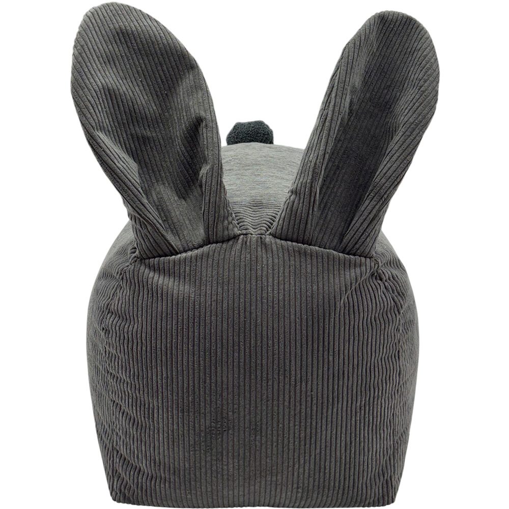 Kaikoo Bunny Seat Round Ear Cordgrey Image 3