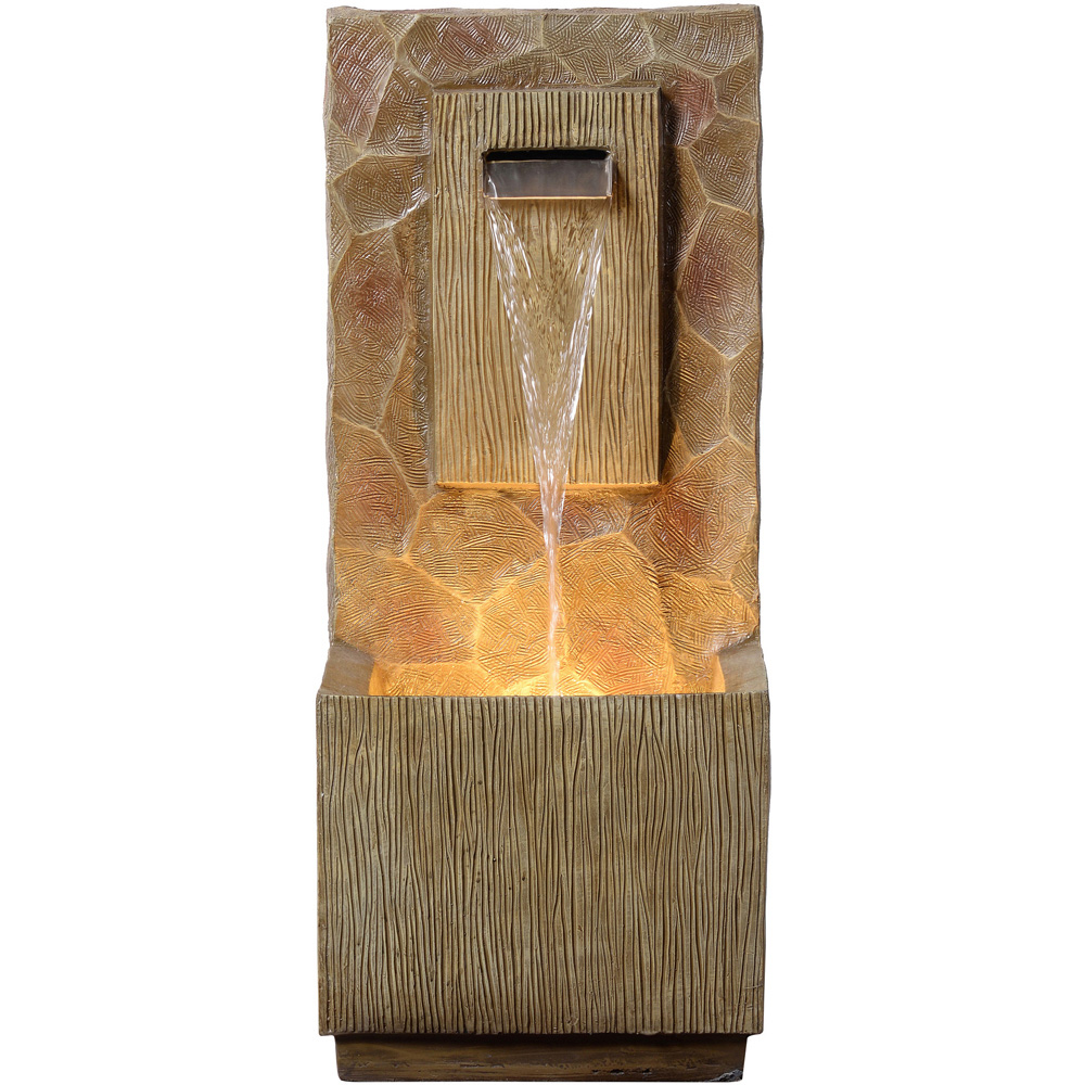 Teamson Home Brown Waterfall Fountain 81cm Image 1