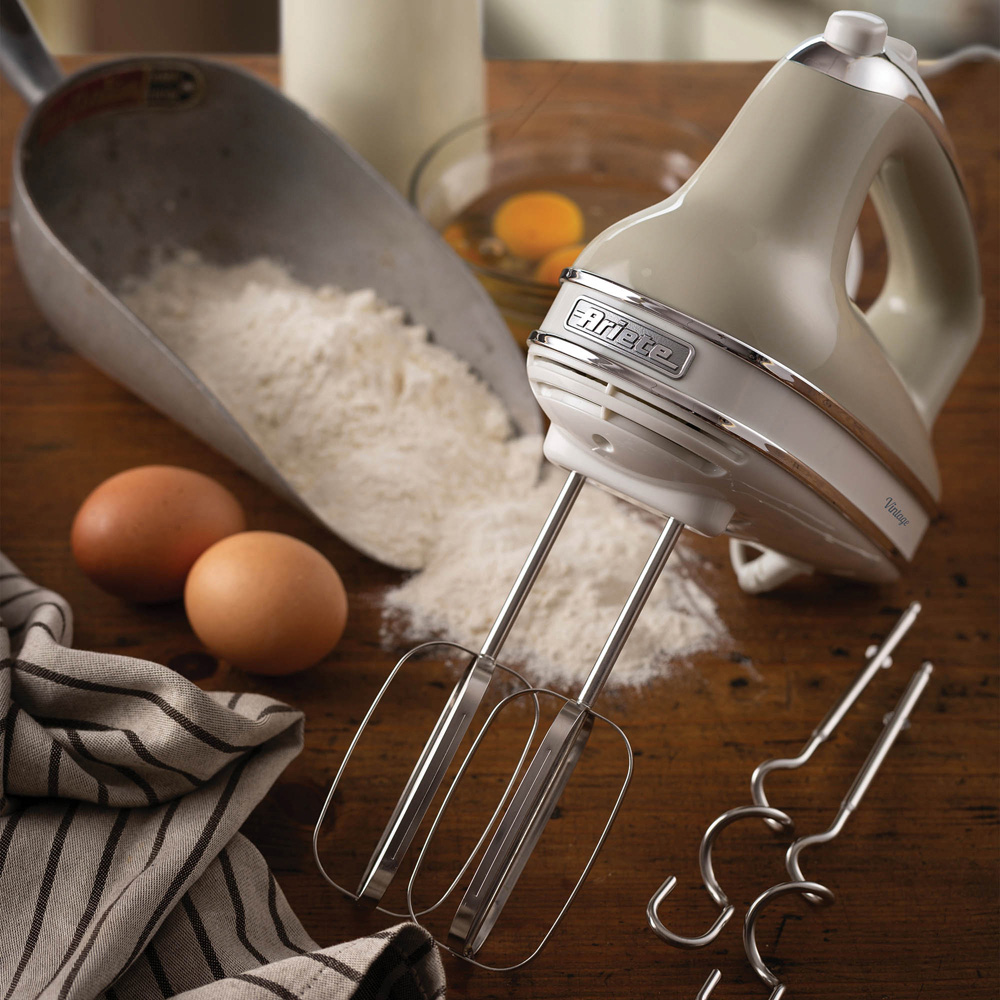 Ariete 00C154803ARSA Cream Vintage 450W Electric Hand Whisk Image 8
