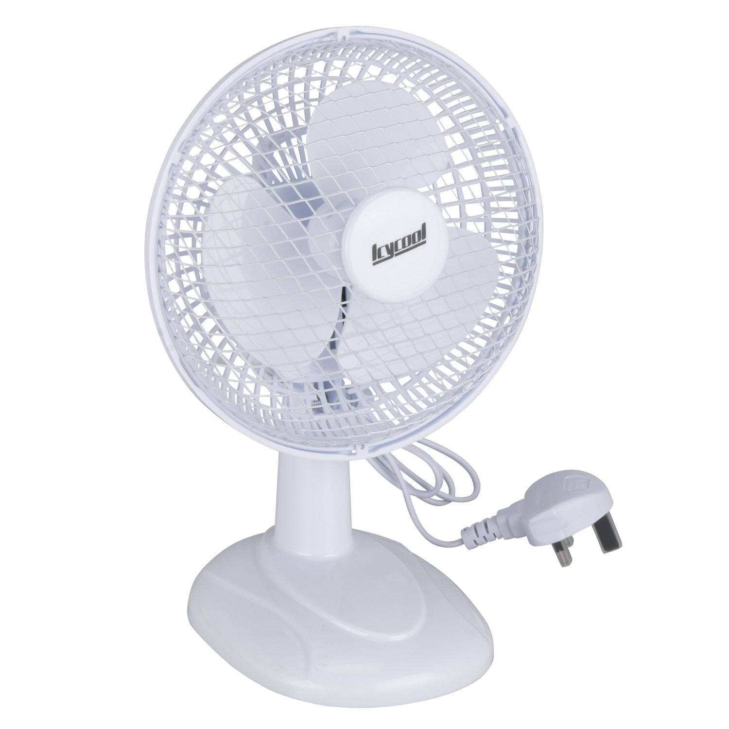 Icycool 2 Speed Desk Fan 6 inch Image 1