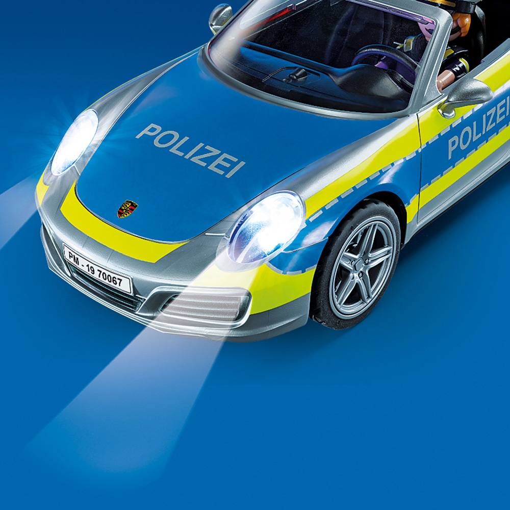 Playmobil Porsche 911 Carrera 4S Police Playset 36 Piece Image 6
