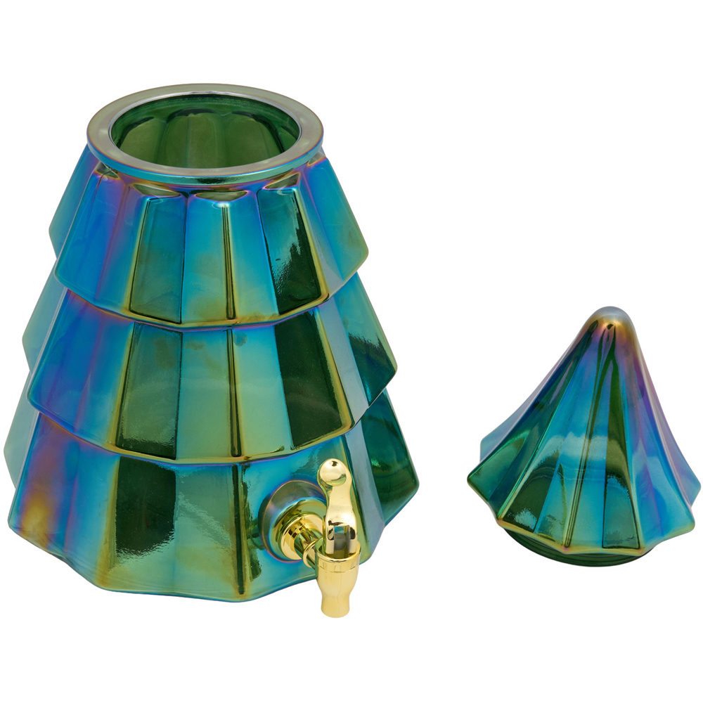 Christmas Tree Glass Drink Dispenser Image 4