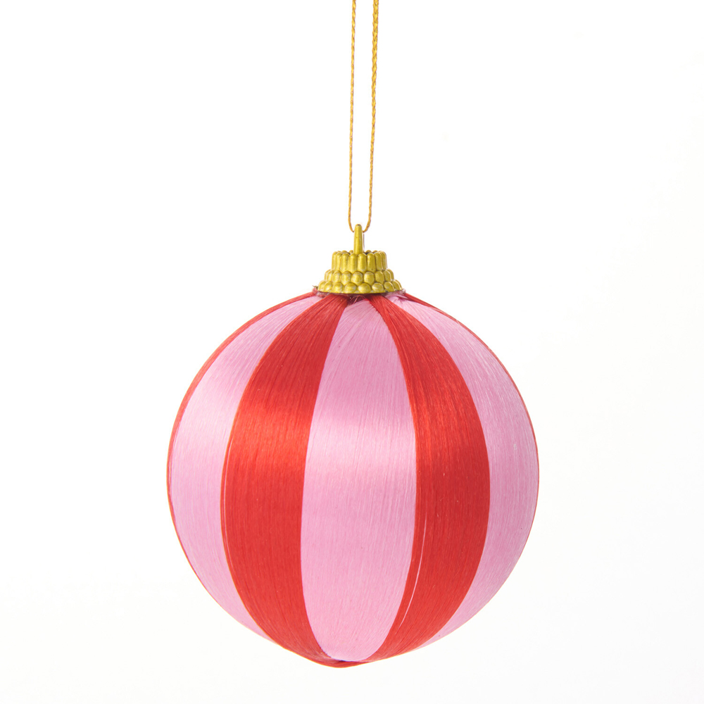 Set of 21 Shiny Candy Cane Baubles Image 5