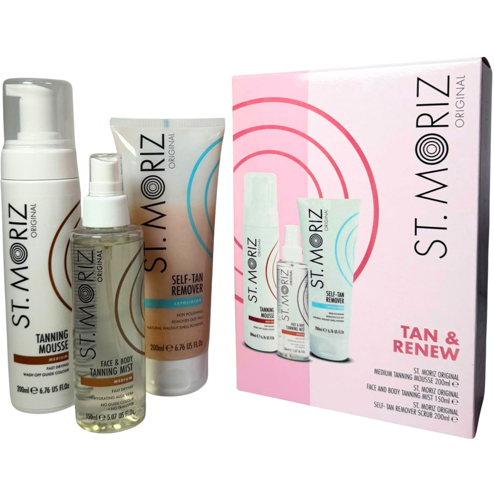 St. Moriz Original Tan and Renew Gift Set Image 2