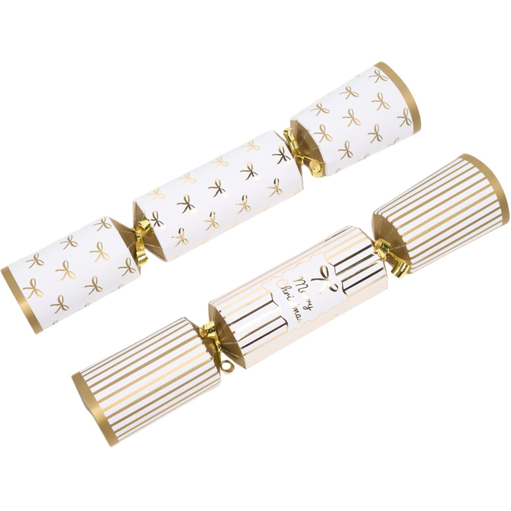 Pack of 10 Family Christmas Bows Crackers Image 4