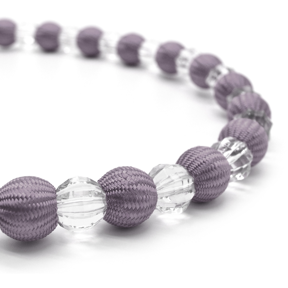 Intimates Krystal Mauve Crystal-Effect Beaded Curtain Tieback 2 Pack Image 2