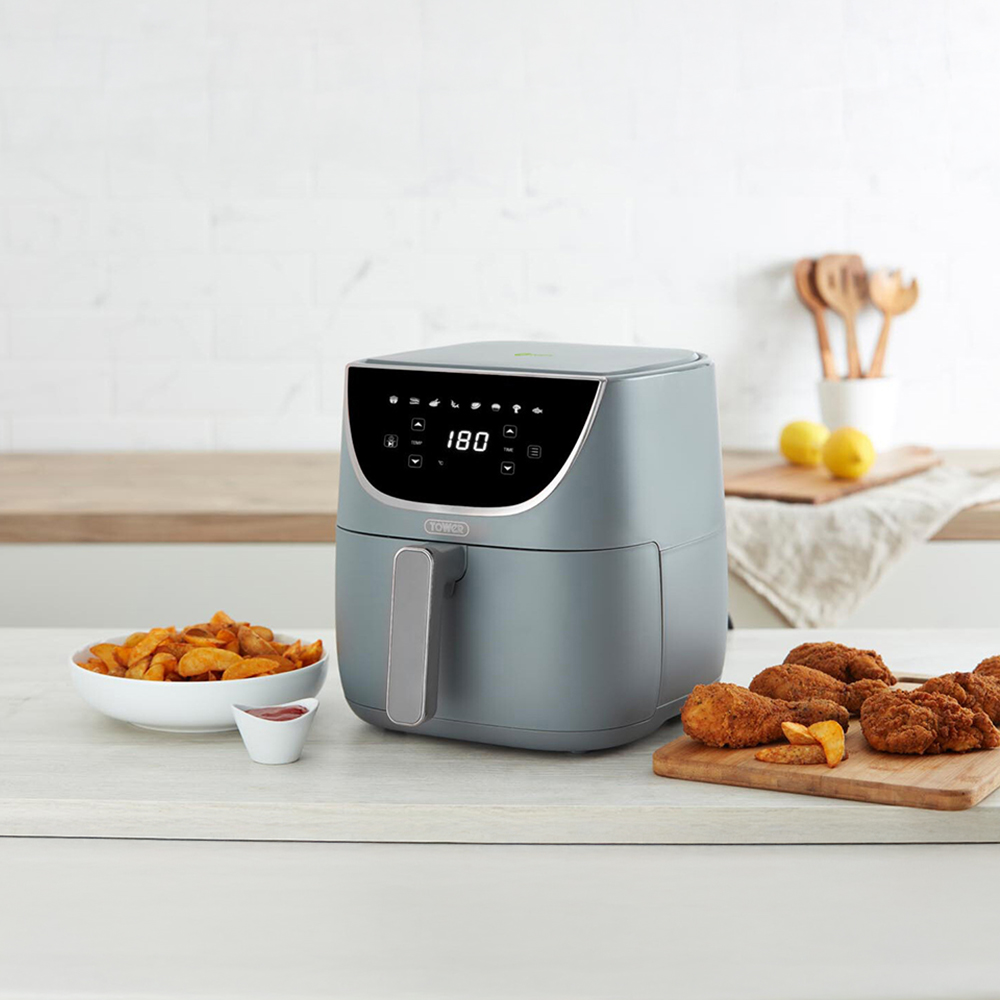 Vortx 6L Air Fryer - Grey Image 2