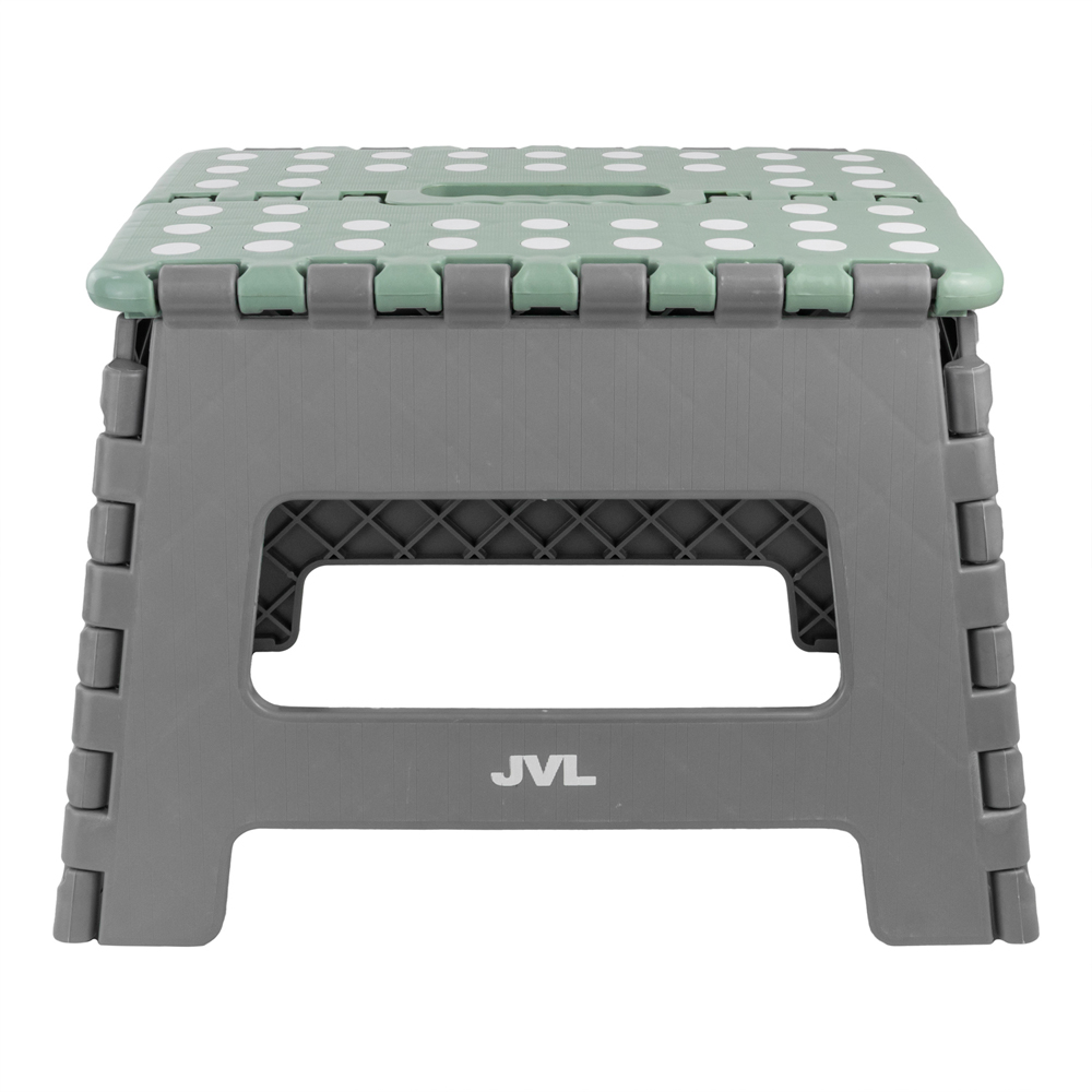 JVL Cleaning Small Grey Folding Step Stool Image 6