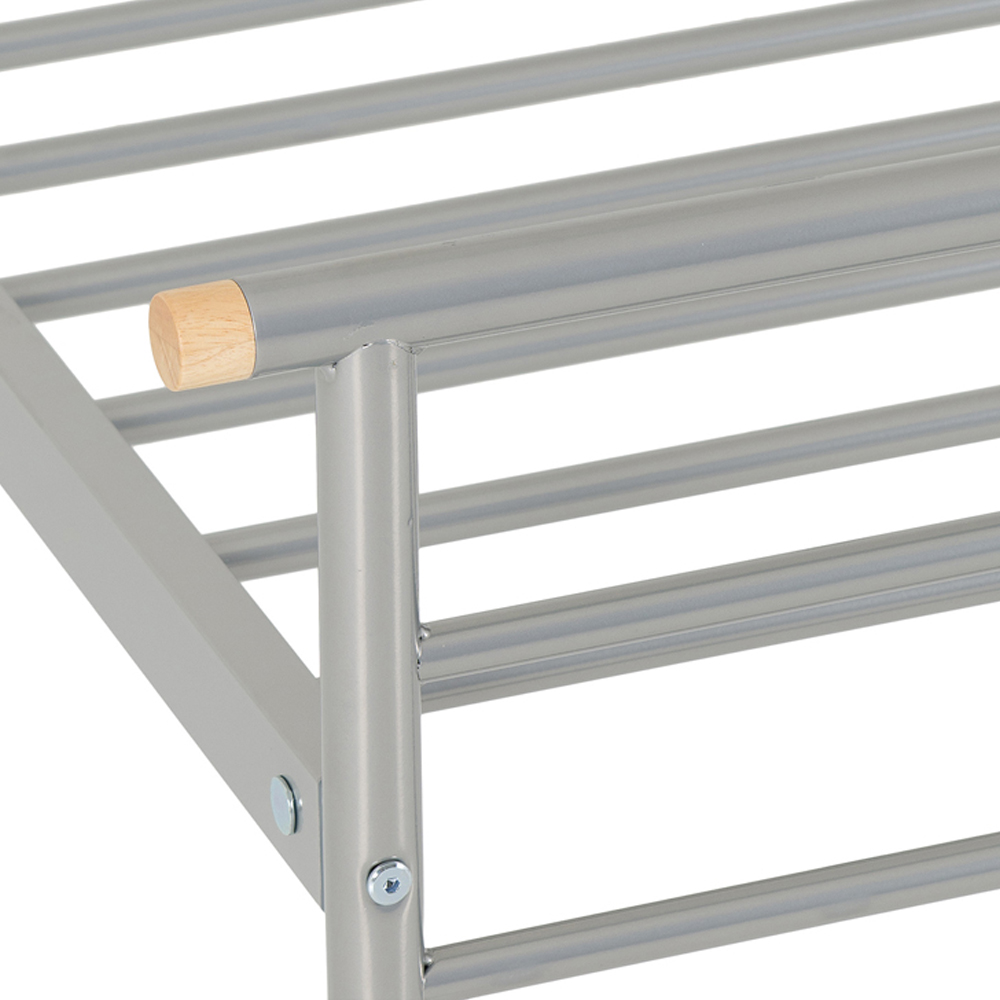 Seconique Orion Single Silver Bed Image 5
