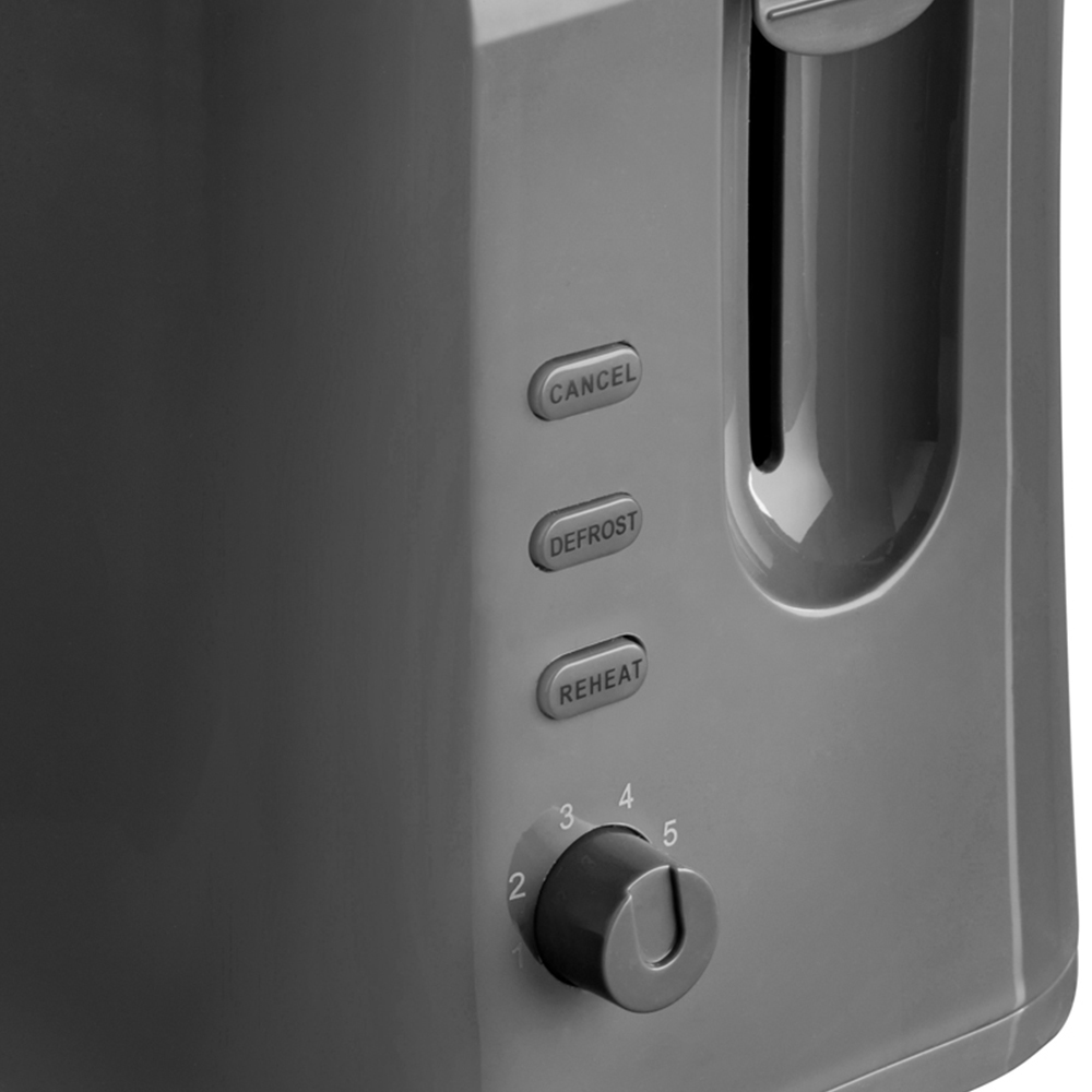Benross Grey 2 Slice Toaster Image 3