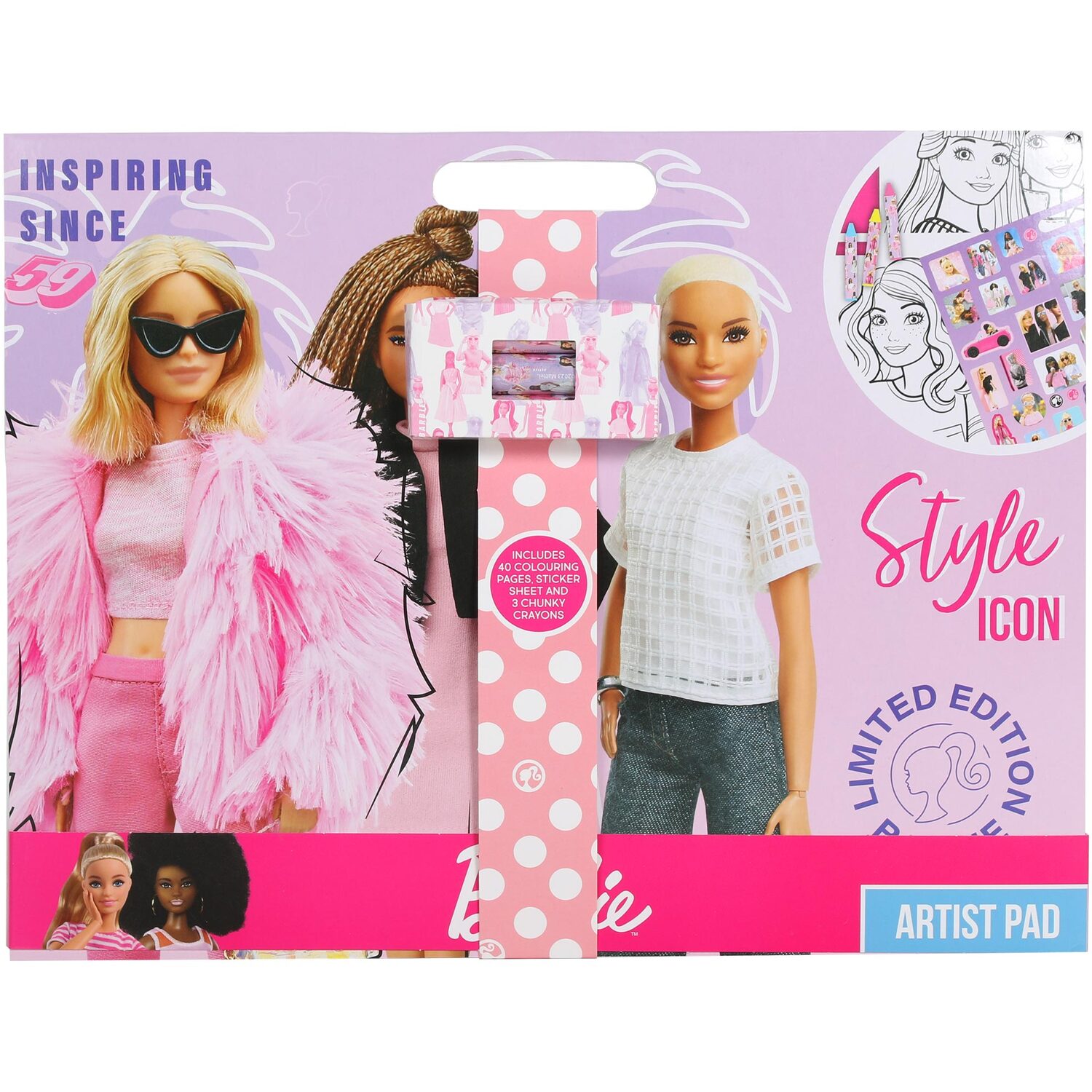 A3 Gabbys Dollhouse or Barbie Artist Pad Image 3