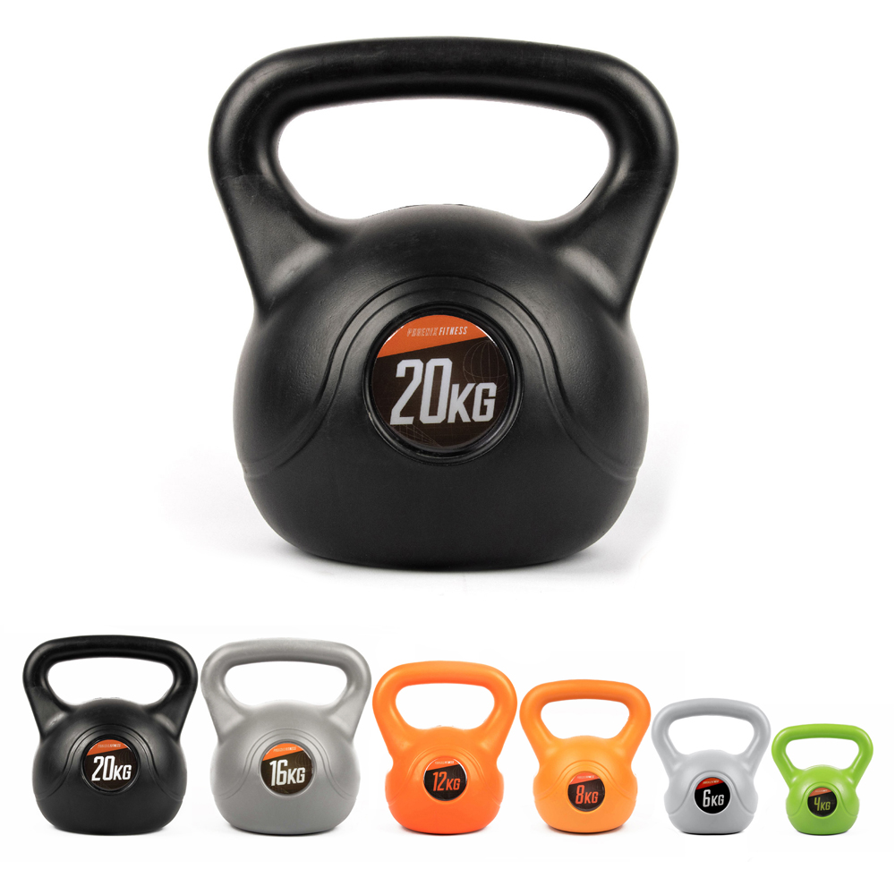 Phoenix Fitness Vinyl Kettlebell 20kg Image 2