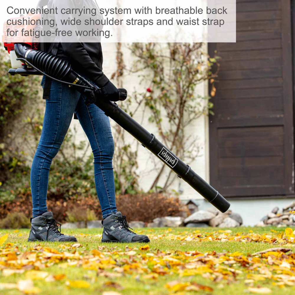 Scheppach LB5200BP 1.9HP Petrol Backpack Leaf Blower 51.7cc Image 8