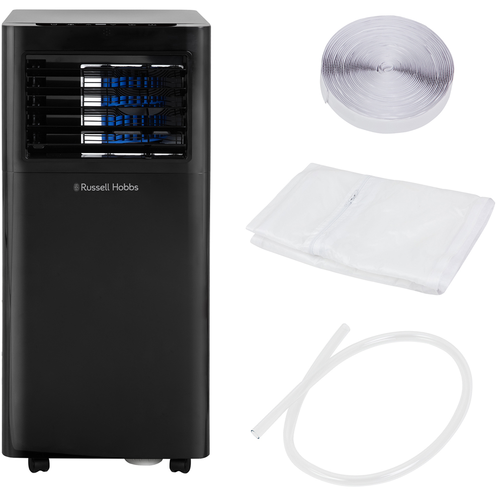 Russell Hobbs 3-in-1 Black Portable Smart Air Conditioner Dehumidifier and Air Cooler with Remote Image 4