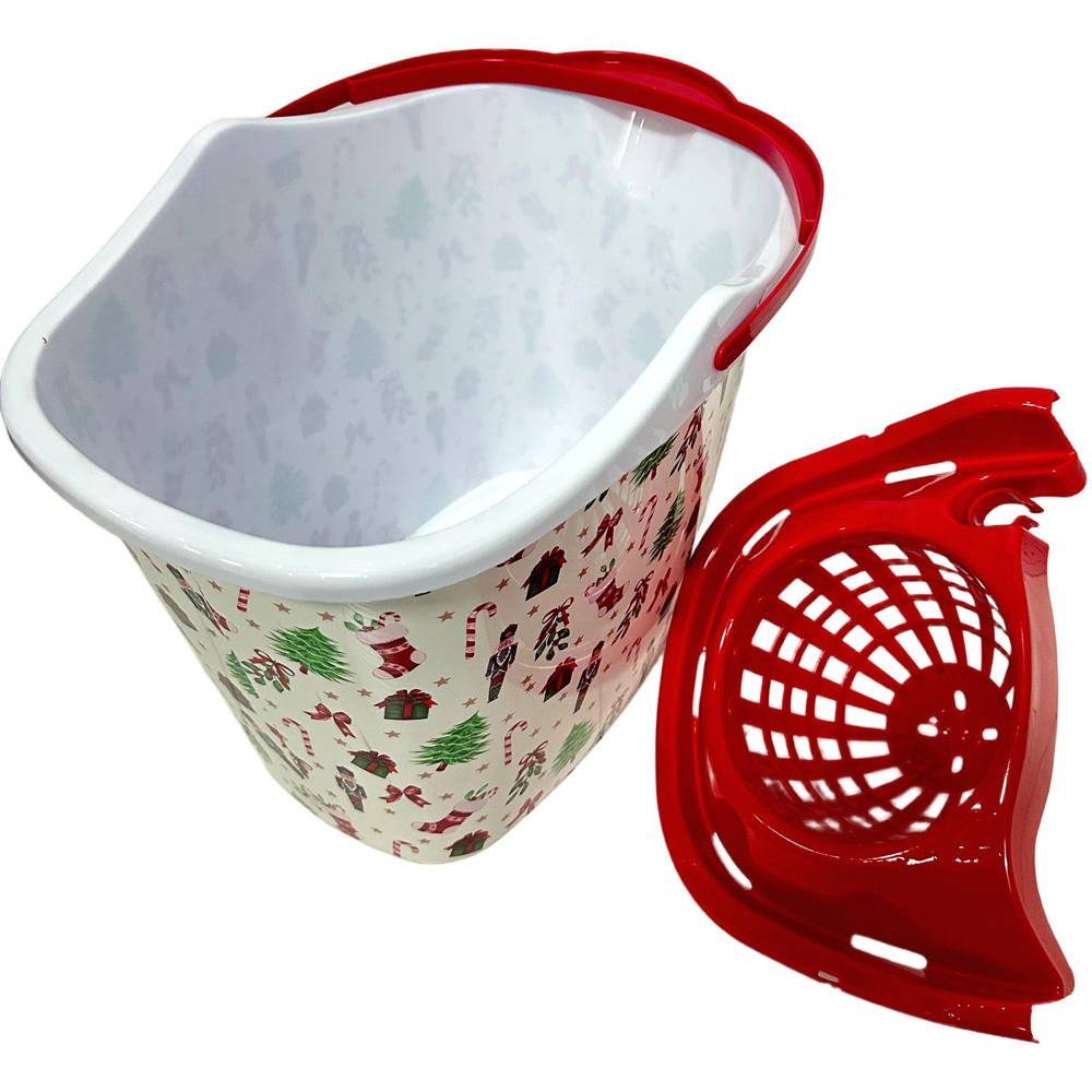 Christmas Design Cleaning Bucket Image 3