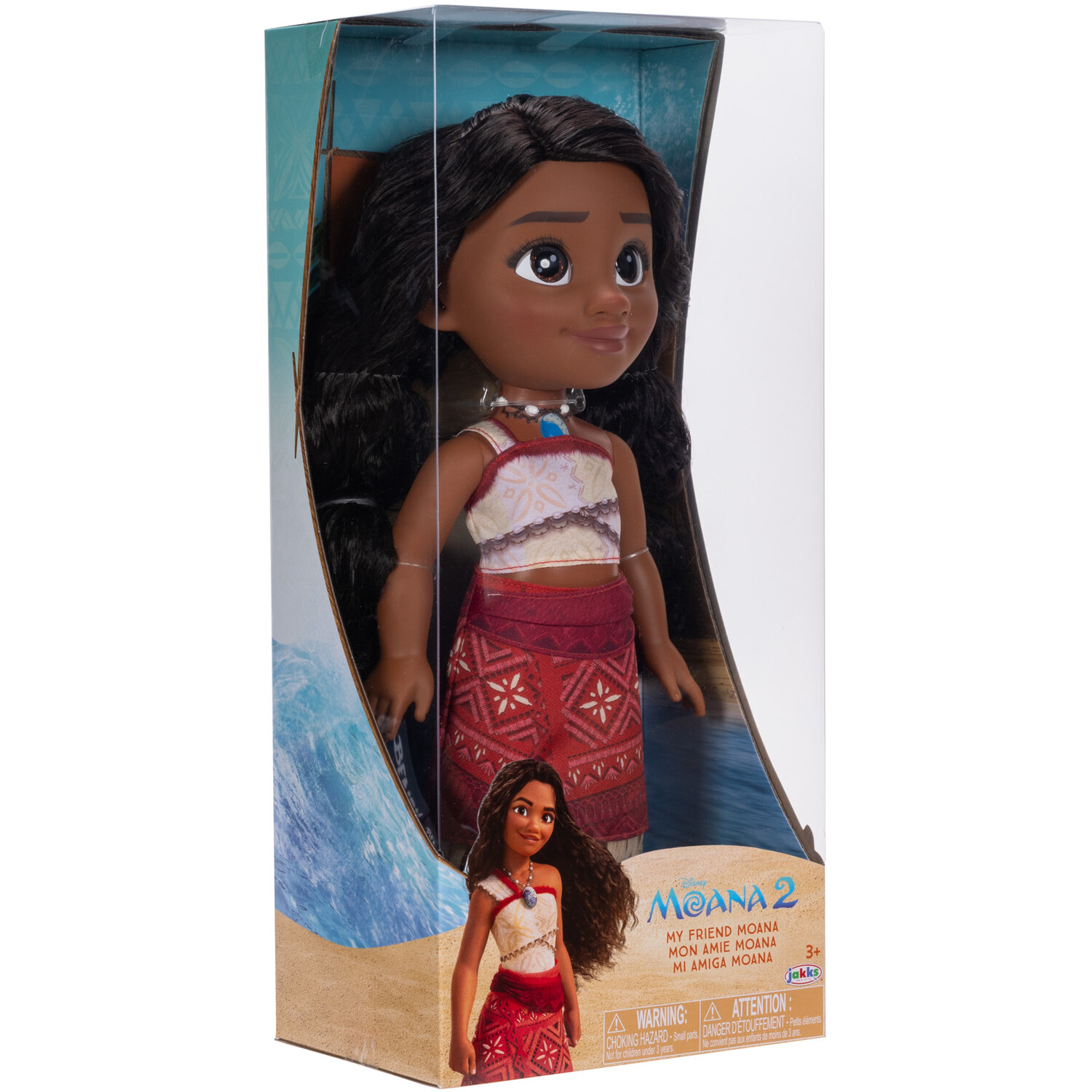 Moana 2 Large Doll - Multicolour Image 3